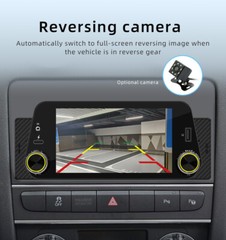 Single Din Car Stereo Radio Bluetooth Head Unit For Apple CarPlay Android Auto