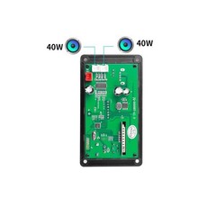 1set Amplifier Decoder Board BT 5.0 2*40W Amplifier MP3/WMA/WAV/FLAC/APE