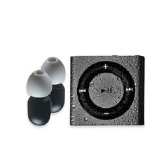 Swim iPod Shuffle MP3 Player & Buds 100% Waterproof Superior Bundle, New Battery