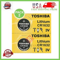 Lot Original Toshiba CR1632 3V Lithium Coin Cell Battery 1/2/5/10/15/25/100 LOT