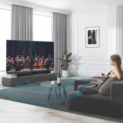 TV Surround Sound Bar Speaker System Wireless BT Subwoofer Home Theater + Remote