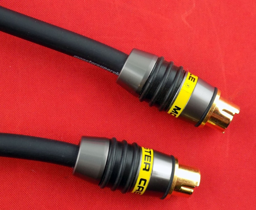 Monster supervideo Cable CHOOSE 1M to 4M LENGTH S-Video, HD, SVHS, Hi-8, ED Beta
