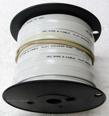 14 AWG Flat Speaker Wire 50ft Pure Copper PVC 2 Conductor Audio Cable USA Made