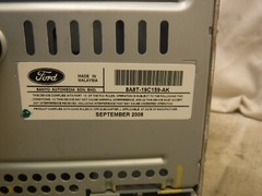 09 2009 Ford Flex Radio 6 Disc Cd Mp3 8A8T-19C159-AK Bulk 637