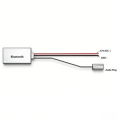 For All Kenwood 13-Pin CD Stereo Car Bluetooth Module Audio Adapter Portable