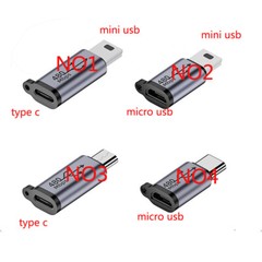 Type C To Micro Mini USB Male Female Connector Charge Data Adapter Converter