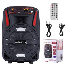 1000W Portable Wireless bluetooth Speaker Super Bass Stereo Radio FM TF AUX USB