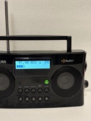 Sangean HDR-16 Portable HD Radio AM/FM Stereo Digital Clock w/OEM Adapter TESTED