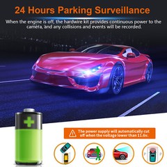 Universal Dash Cam Hardwire Kit Mini Type C Hard Wire Cable Fuse for Car SUV DVR