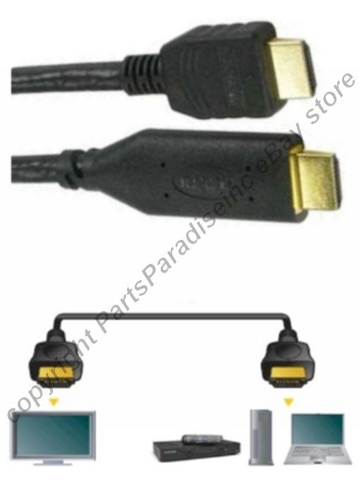 75ft long HDMI Gold Male~M Cable/Cord HDTV/Plasma/TV/LED/LCD/DVR/DVD 1080p v1.3b
