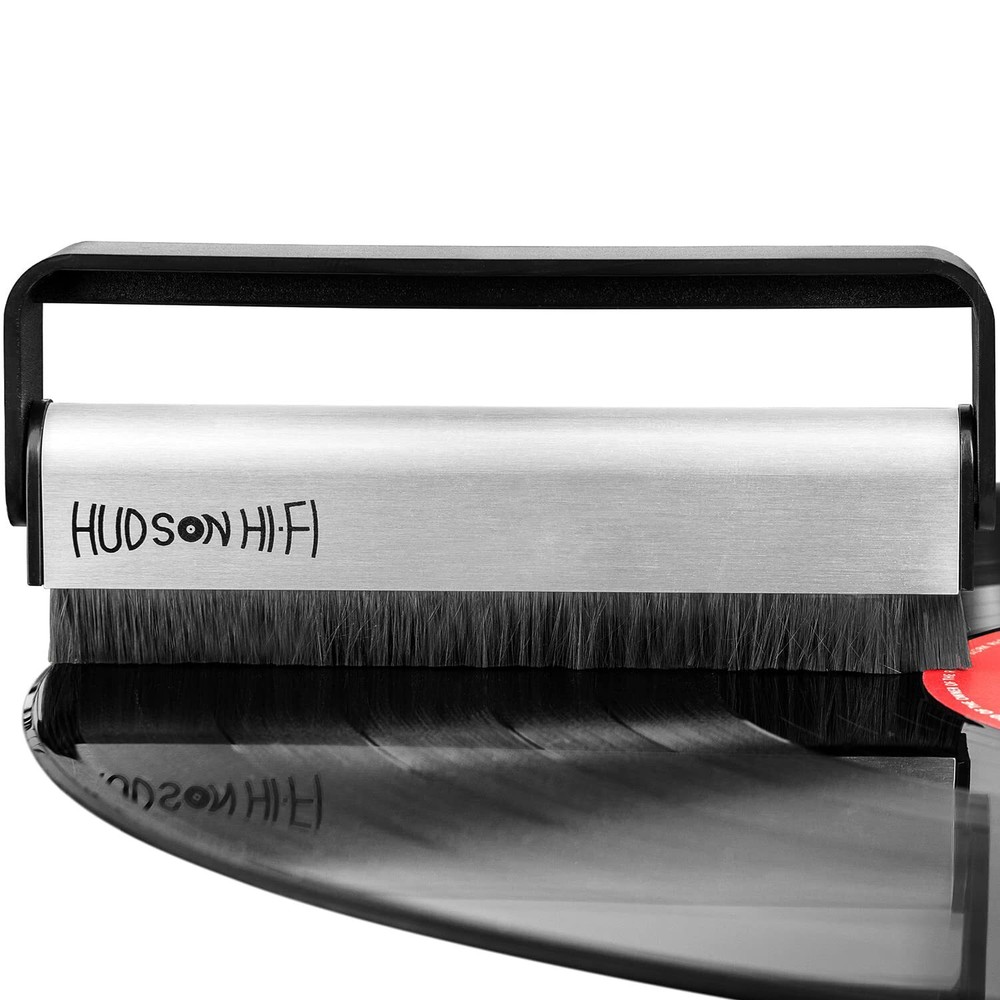 Hudson Hi-Fi Vinyl Anti Static Record Cleaner Brush Carbon Fiber Bristles