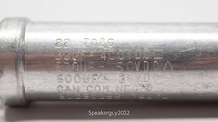 NOS Vintage Multi Section Can Capacitor / 30uf-400V–500uf-50V–500uf-35V — C2