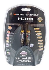 Monster Cable Black Platinum Ultimate High Speed 16 Ft – 27 Gbps – 2K – 4K 2160p