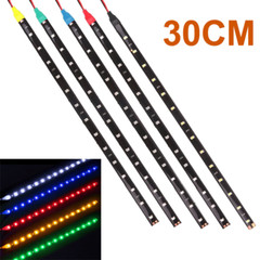 Lot Waterproof 12”/15 DC 12V Motor LED Strip Underbody Light For Car Motorcycle