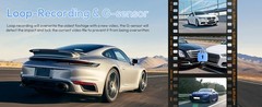 4K Dash Cam for Polestar 2 (2021–2026) WiFi App Control Loop Recording 64GB Card