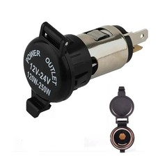 Car Power Socket DC 12V 120W Cigarette Lighter Plug Outlet Lighter Socket Plug