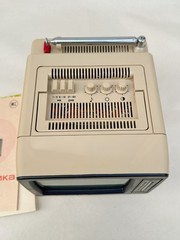 Vintage Soviet Portable Television TV ELEKTRONIKA 409 D 5” New in BOX Tested