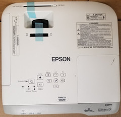 Epson PowerLite 980W 2,980 HOURS W/ REMOTE AND POWERCORD