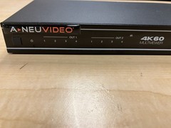 A NeuVideo ANI-PIP-42UHD 4×2 4K60 UHD Multiviewer Seamless Video Matrix Switcher