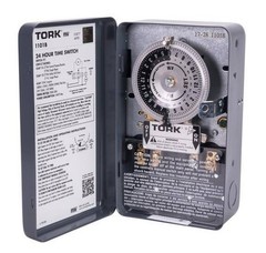 40 Amp 1-Channel 24-Hours Indoor Mechanical Time Switch for Same Time Every Day