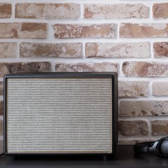 Black Speaker Mesh Grill Stereo Fabric Dustproof 50cm x 140cm 20″ x 55″