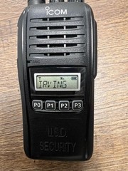 Icom Two Way Radio with Power Adapter IC-F2000s (Battery not guaranteed)