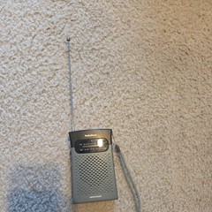 RadioShack AM/FM Pocket Radio 1200586 Vintage Tested Working