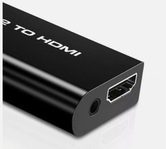 PS2 to HDMI Video Converter Adapter w 3.5mm Audio Output HDTV Monitor US SELLER