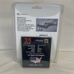 New Delstar Digital MP3 Player Voice Recorder 2GB USB Rechargeable
