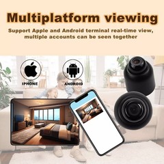 1080P Mini Camera CCTV WiFi HD IP Night Vision Camcorder Home Security Cam US
