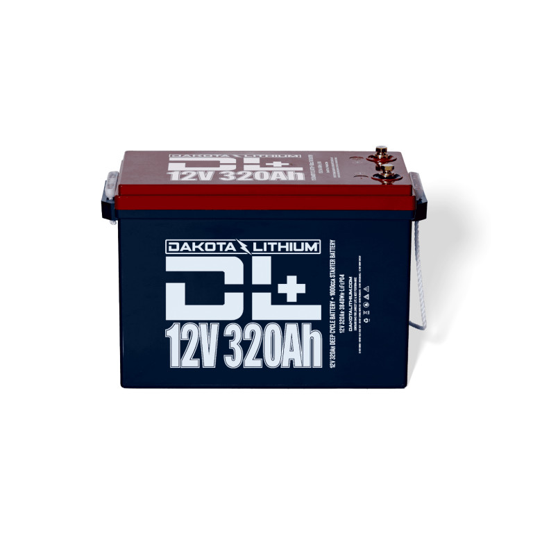 Dakota Lithium DL+ 12V 320Ah Dual Purpose LiFePO4 Battery for Solar & Off-Grid
