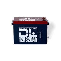 Dakota Lithium DL+ 12V 320Ah Dual Purpose LiFePO4 Battery for Solar & Off-Grid