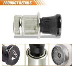 Cigarette Lighter, 24V Metal Plastic Construction Lighter Plug, Model: 1PC-24V