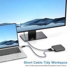 2.1 48Gbps 8K HDMI Cable HDMI High Speed Braided UHD HDTV 3D Dolby HDCP eARC HDR