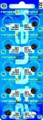 321 RENATA SR616SW SR616 Watch Battery Free Shipping Authorized Seller