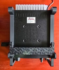 Radioddity QT80 (Anytone AT-6666 Pro) Side Rails with Flip Stand+Mic Holder