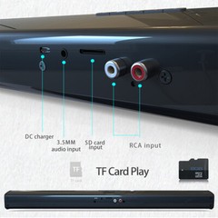 TV Surround Sound Bar Speaker System Wireless BT Subwoofer Home Theater + Remote