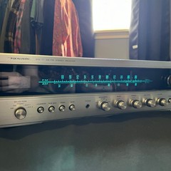 Vintage Realistic STA-77 AM FM Stereo Receiver Silver Plate Made in Japan Tested