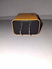 Fast Charging USB & Type C Charger, 4 ports, 2 USB & 2 Type C, Yellow