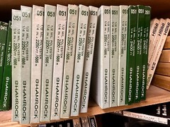 Lot of 7 Shamrock Ampex 051 1/4″ x 2250′ 1/2 MIL 7″ Tape Reels – Opera Content