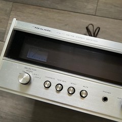 Vintage Realistic STA-77 AM FM Stereo Receiver Silver Plate Made in Japan Tested