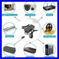 24V 5A 120W AC/DC Adapter Power Supply for Home Electronics with 5.5×2.1mm Plug