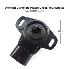 0.87in/22mm Throttle Position Sensor TPS Replace 3131705 0.87inch/22mm