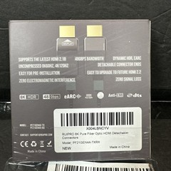 8K Pure Fiber Optic HDMI Detachable Connectors HDMI 2.1 Ultra High Speed 48 Gbps