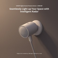 1/3Pack SONOFF SNZB-06P Zigbee 3.0 Human Presence Sensor Works with Alexa/Google