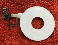 Replacement Click Wheel Black Gray Part for Ipod Classic 5 5th gen 5g A1136 lot