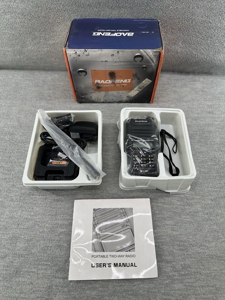BAOFENG UV-9R IP67 WaterProof Walkie Talkie Portable Two-Way Radio Dual Band FM