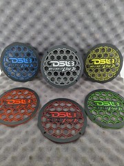1pc Flat ABS plastic Audio Protective Speakers Grille DS18 Audio Mesh Grid