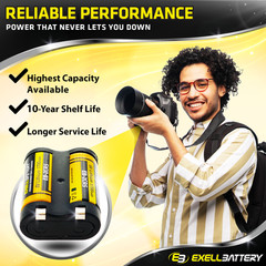 20x 6V 1700mAh 2CR5 Photo Lithium Battery Compatible With DL245 EL2CR5 2CR5M