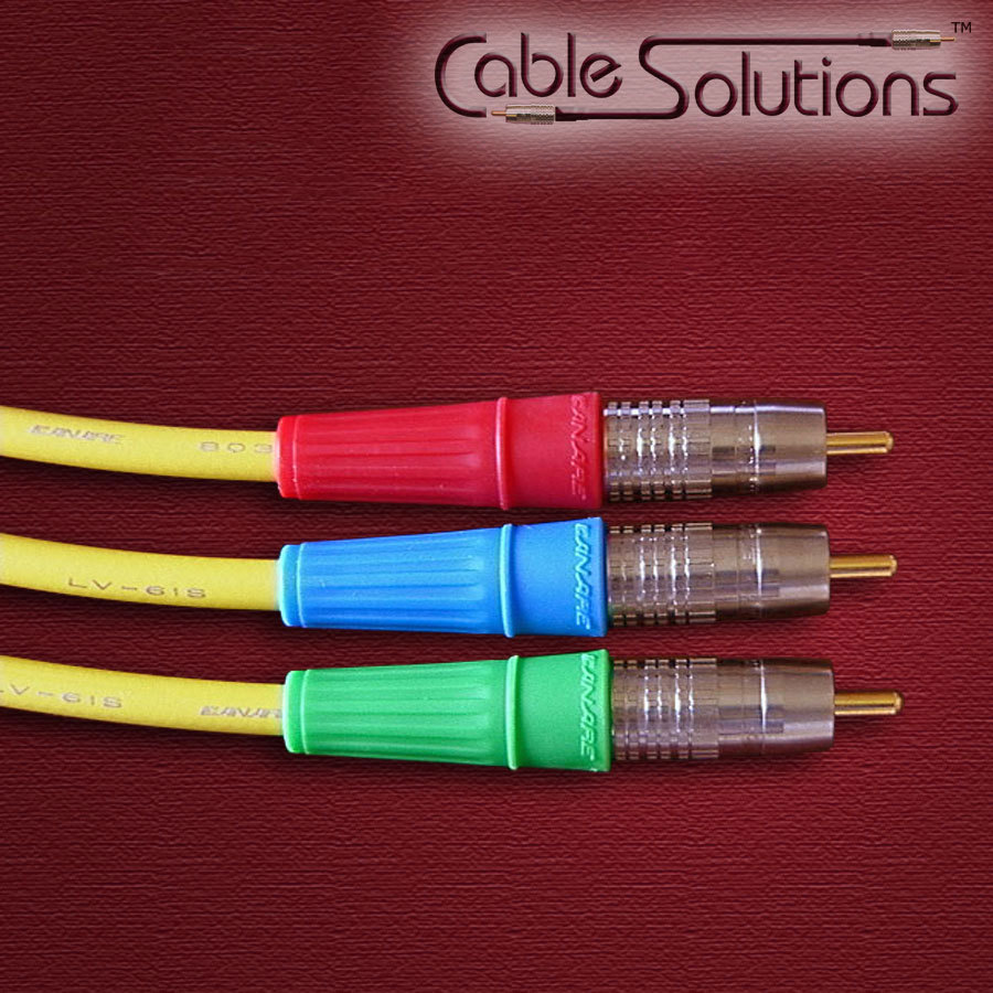 Canare LV-61S Pro Series Component Video Cables 0.8m